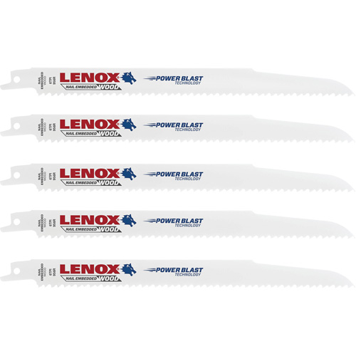 Lames de scie circulaire &agrave; coupe &agrave; sec, Bim&eacute;tal, 6 Dents par pouce, 9" lo x 3/4" la R.M.G. Prévention