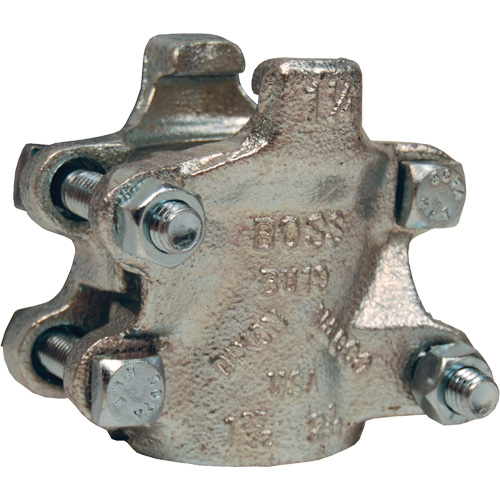 Boss Clamp 4 Bolt Type with 2 Gripping Fingers R.M.G. Prévention