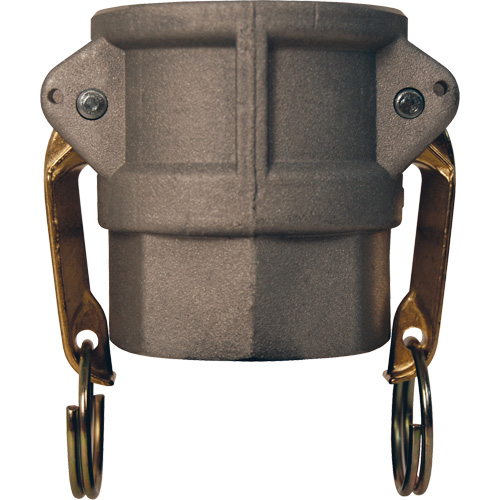 Coupleur &agrave; came et cannelure Global, Aluminium, Type D, 2", NPT femelle, 250 PSI R.M.G. Prévention