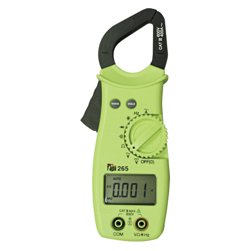 Digital Clamp-On Meter, AC/DC Voltage, AC/DC Current R.M.G. Prévention
