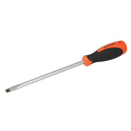 Tournevis pour &eacute;crous &agrave; fente, Tige de 3/8", Ronde, 12-5/8" lo, Prise en Coussin&eacute;e R.M.G. Prévention