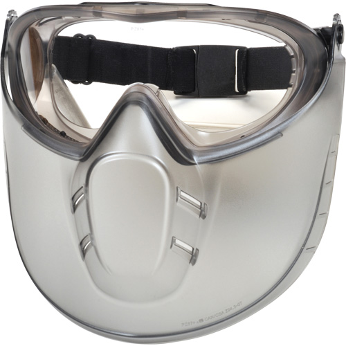 Lunettes de s&eacute;curit&eacute; Capstone Shield avec &eacute;cran facial amovible, Lentille Transparent, Antibu&eacute;e, Ventilation Directe/Ferm&eacute; R.M.G. Prévention