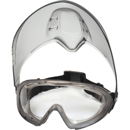 Lunettes de s&eacute;curit&eacute; Capstone Shield avec &eacute;cran facial amovible, Lentille Transparent, Antibu&eacute;e, Ventilation Directe/Ferm&eacute; R.M.G. Prévention