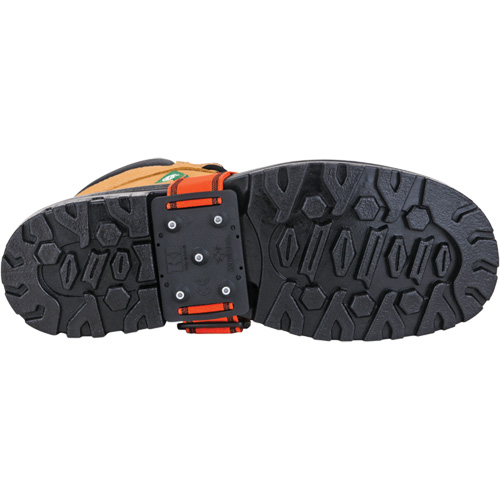 Mid-Sole Ice Cleats, Tungsten Carbide, Stud Traction, One Size R.M.G. Prévention