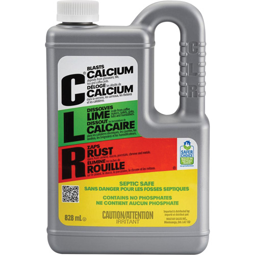 CLR&reg; Calcium, Lime & Rust Remover, 828 ml, Bottle R.M.G. Prévention