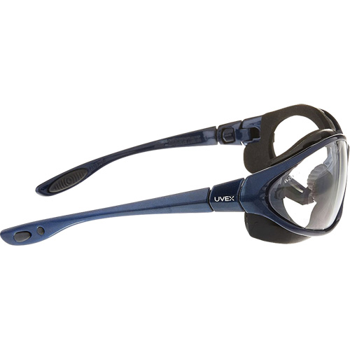 Uvex Seismic Reader Safety Goggles, Clear/2.5 Lens, Anti-Fog, ANSI Z87+/Meets/Exceeds CSA Z94.3 R.M.G. Prévention