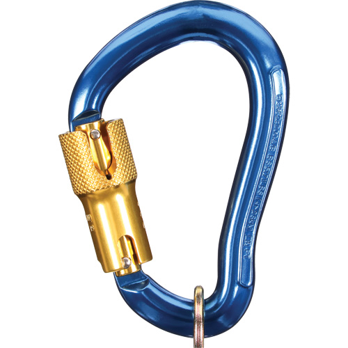 Nano-Lok Carabiner, Aluminum, 3600 lbs Capacity R.M.G. Prévention
