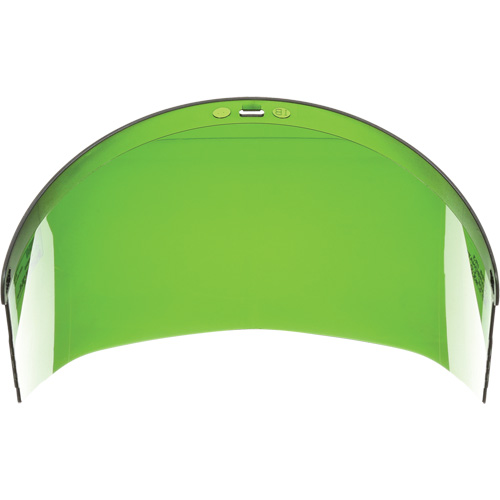 &eacute;cran facial, Polycarbonate, Teinte Vert R.M.G. Prévention