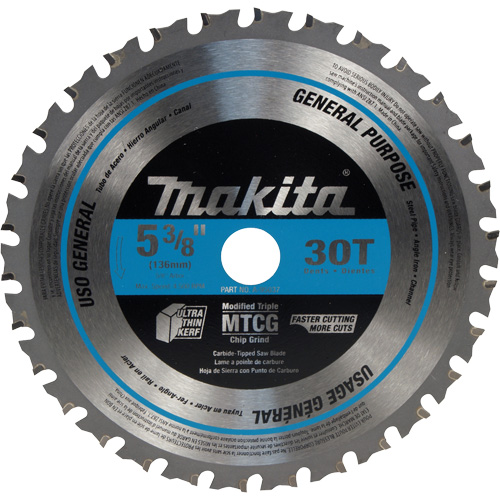 General Purpose Carbide-Tipped Saw Blade R.M.G. Prévention