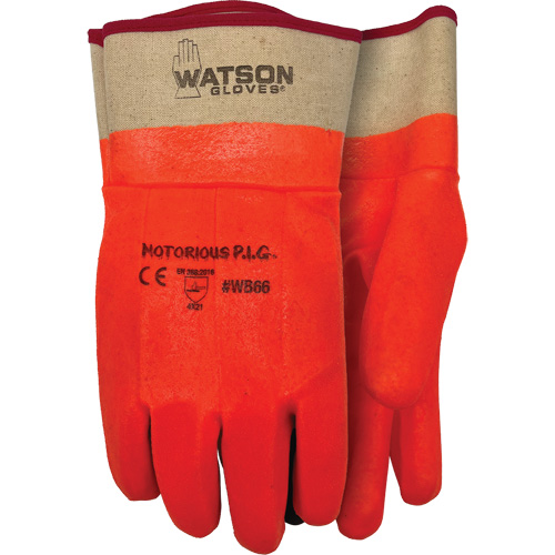Notorious P.I.G. Gloves, One Size, Nitrile/PVC Coating, Jersey Shell R.M.G. Prévention