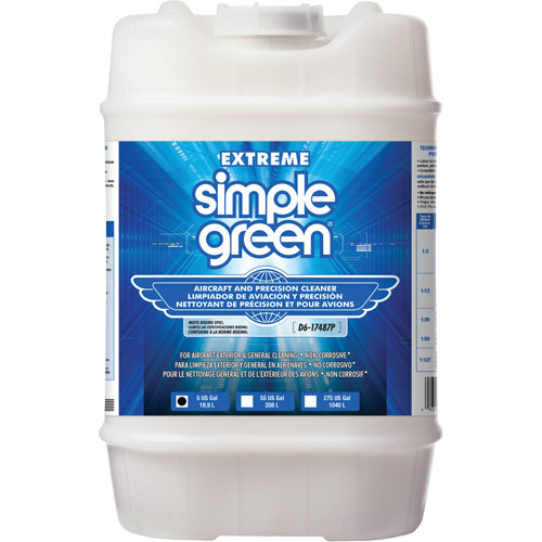 Extreme Simple Green&reg; Aircraft & Precision Cleaner, 5 gal., Jug R.M.G. Prévention