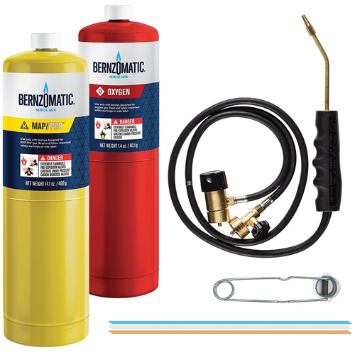 Brazing Torch Kit, Oxygen R.M.G. Prévention