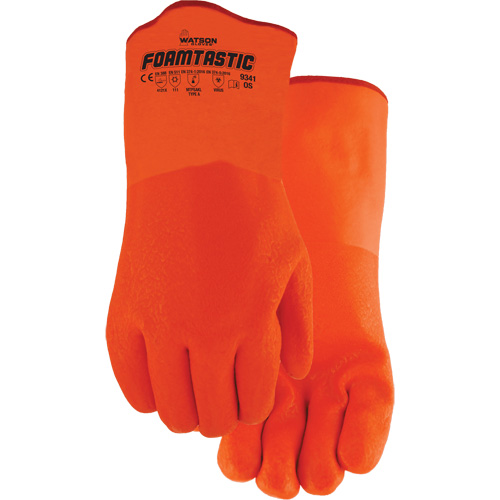 Gants Foamtastic, Taille unique, R&ecirc;vetement PVC, Enveloppe en Mousse R.M.G. Prévention