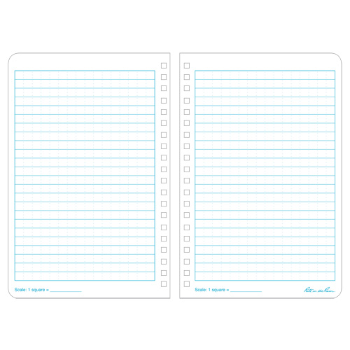 Side-Spiral Notebook, Soft Cover, Yellow, 64 Pages, 4-5/8" W x 7" L R.M.G. Prévention