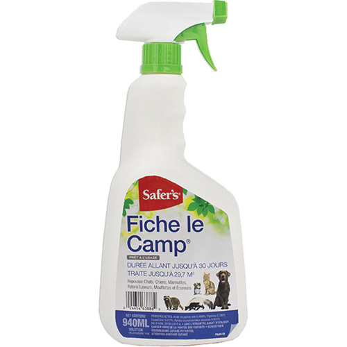 R&eacute;pulsif liquide contre les animaux Fiche le camp R.M.G. Prévention