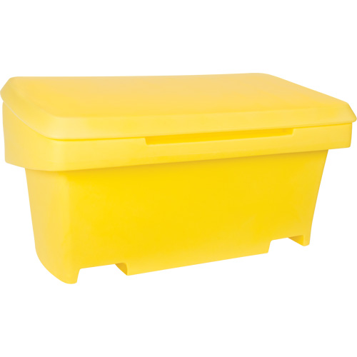 Heavy-Duty Outdoor Salt and Sand Storage Container, 24" x 48" x 24", 10 cu. Ft., Yellow R.M.G. Prévention
