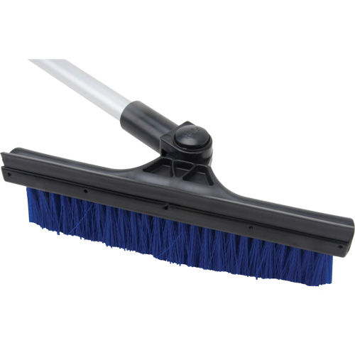 Snow Brush, Telescopic, Polypropylene Blade, 32-1/2" Long, Blue R.M.G. Prévention
