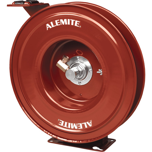 Alemite&reg; Heavy-Duty Hose Reel, Single Hose, 7" W x 19" D x 20-1/4" H R.M.G. Prévention