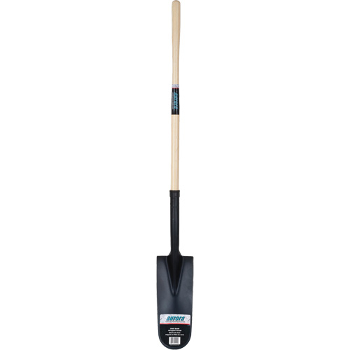 Drain Spade Shovel, Tempered Steel, 14" x 6" Blade, 46" L, Straight Handle R.M.G. Prévention