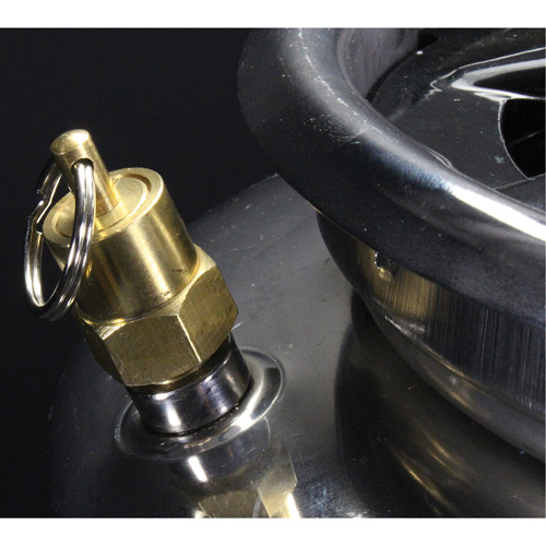 Vaporisateur de b&eacute;ton &agrave; compression s&eacute;rie industriel & entrepreneur, 3,5 gal. (16 L), Acier inoxydable, Lance de 24" R.M.G. Prévention