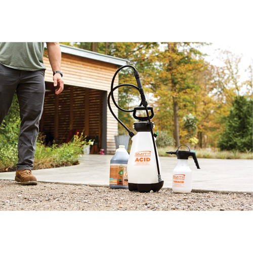 Vaporisateur d'acide manuel industriel & pour entrepreneur, 50 oz (1,5L) R.M.G. Prévention