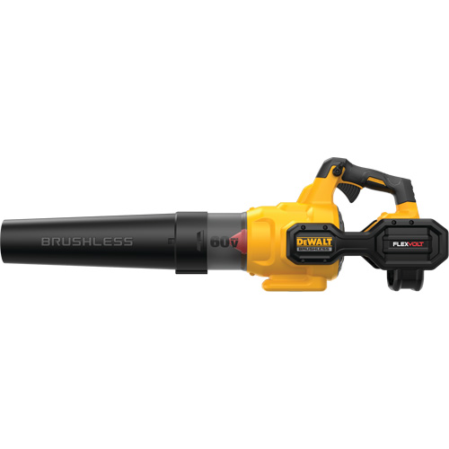 Souffleur axial sans balai portatif Flexvolt, 60 V, Vitesse d'air 125 mi/h, &agrave; pile R.M.G. Prévention