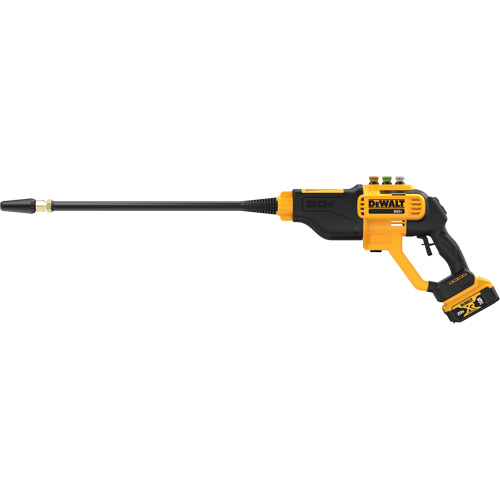 Pressure Washer Kit, Battery Powered, 550 PSI, 1 GPM R.M.G. Prévention