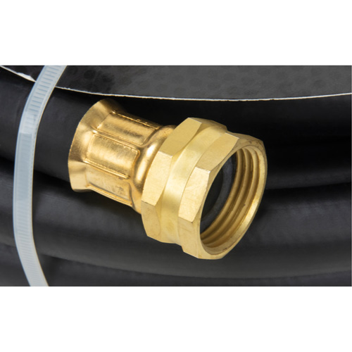 Tuyau en caoutchouc de calibre entrepreneur, Caoutchouc, 5/8" dia x 25' R.M.G. Prévention