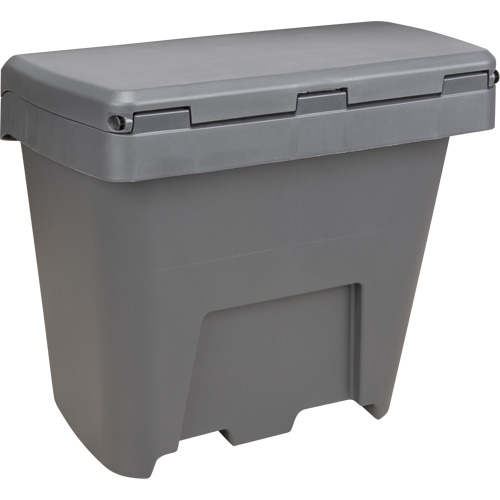 Salt & Sand Storage Bins, With Hasp, 21" x 27" x 26", 4.24 cu. ft., Grey R.M.G. Prévention