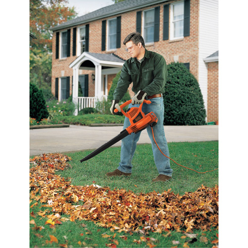 Leaf Blower/Vacuum/Mulcher, 210 MPH Output, Electric R.M.G. Prévention