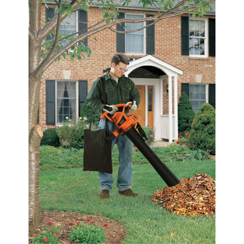 Leaf Blower/Vacuum/Mulcher, 210 MPH Output, Electric R.M.G. Prévention