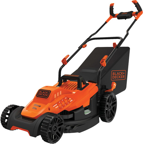 Lawn Mower with Comfort Grip Handle, Push Walk-Behind, Electric, 15" Cutting Width R.M.G. Prévention