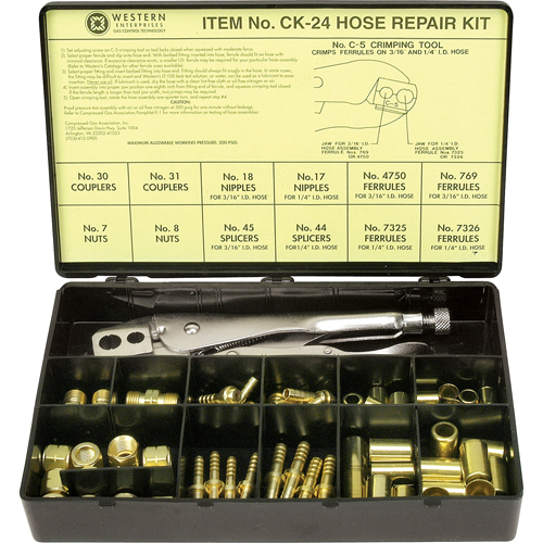 Hose Repair Kit, Brass R.M.G. Prévention