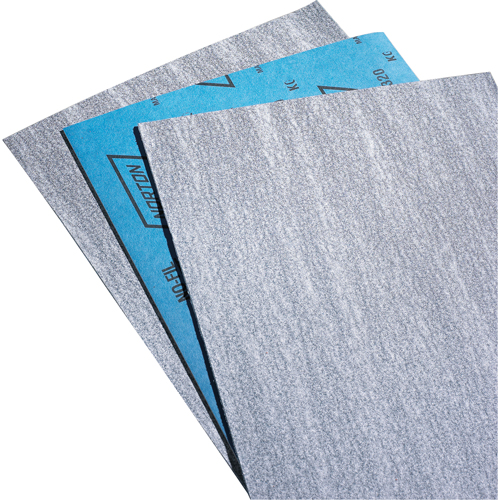 Sandpaper, Paper Sheets - No-Fil Durite A475, 9" x 11", P80-B Grit, Silicon Carbide R.M.G. Prévention