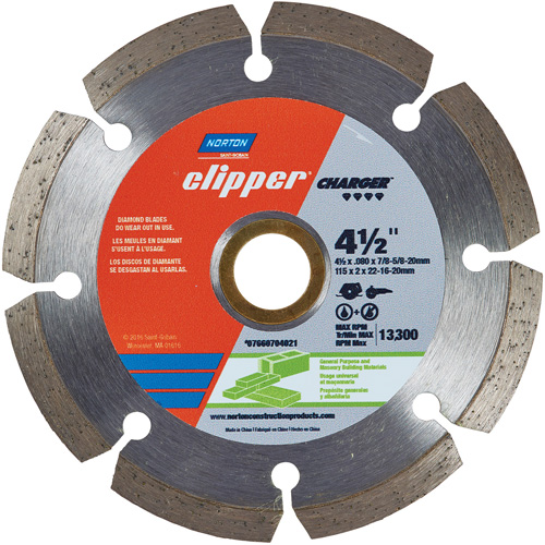Clipper&reg; Charger Segmented Saw Blade R.M.G. Prévention