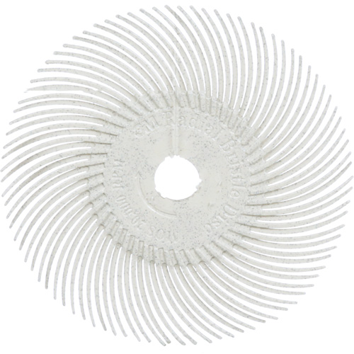 Scotch-Brite Radial Bristle Disc, Aluminum Oxide, 120 Grit, 3" Dia. R.M.G. Prévention