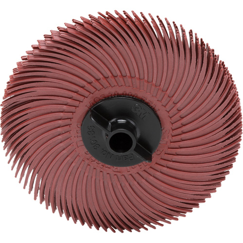 Scotch-Brite Radial Bristle Disc, Aluminum Oxide, 220 Grit, 3" Dia. R.M.G. Prévention