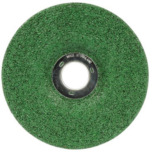 Green Corps Flexible Grinding Wheel, 5" x 1/4", 7/8" Arbor, Ceramic, Type 1 R.M.G. Prévention