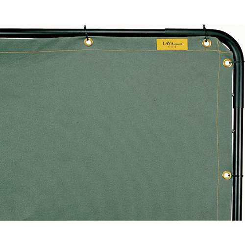 Welding Screen and Frame, Olive, 6' x 6' R.M.G. Prévention