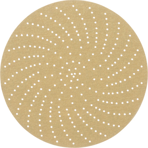Disque de ponçage net Hookit, dia 6", Grain P320, Oxyde d'aluminium, Poids C R.M.G. Prévention