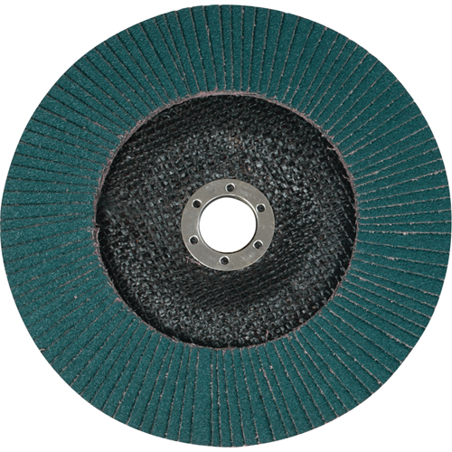 Disques &agrave; lamelles 577F, 4-1/2" x 7/8", Type 29, Grain 36, Zirconium R.M.G. Prévention