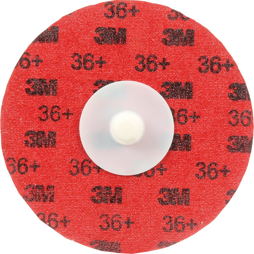 Disque &agrave; d&eacute;ligner durable II Roloc Cubitron, 3" dia., Grain 36+, C&eacute;ramique R.M.G. Prévention