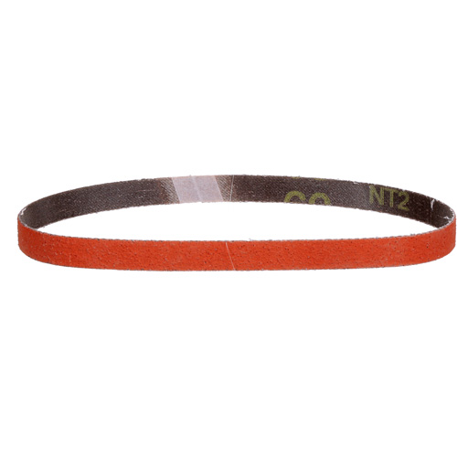 Cloth Belt, 1/2" W x 18" L, Ceramic, 60 Grit R.M.G. Prévention