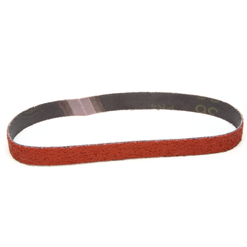 Cloth Belt, 1/2" W x 18" L, Ceramic, 40 Grit R.M.G. Prévention