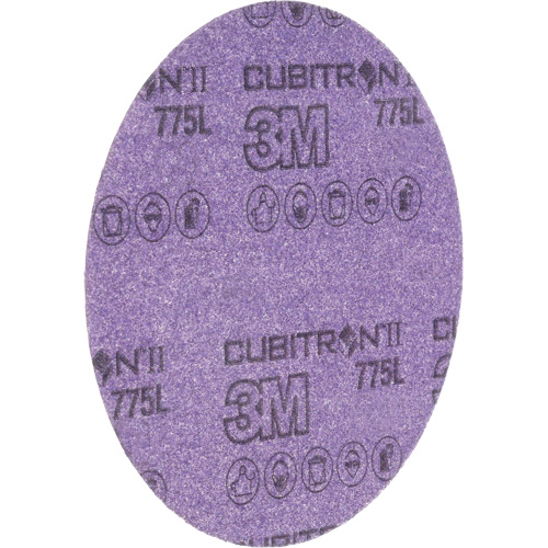 3M Hookit Film Disc, 6" Dia., 320+ Grit, Ceramic, C-Weight R.M.G. Prévention