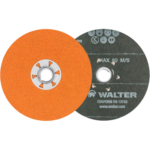 Disque de sablage Coolcut XX, 4-1/2" dia., Grain 60, C&eacute;ramique R.M.G. Prévention