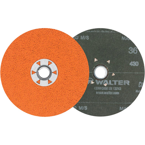 Disque de sablage Coolcut XX, 5" dia., Grain 36, C&eacute;ramique R.M.G. Prévention