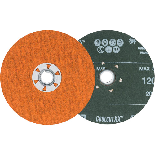 Disque de sablage Coolcut XX, 5" dia., Grain 120, C&eacute;ramique R.M.G. Prévention