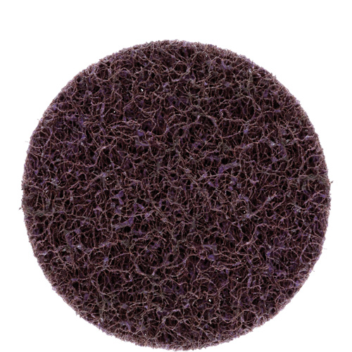 Disque de brossage et de finition Roloc Scotch-Brite, 3" dia., Grain Moyen, Carbure de silicium R.M.G. Prévention