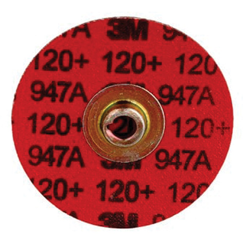 Cubitron II Roloc Durable Edge Disc, 3" Dia., 120+ Grit, Ceramic R.M.G. Prévention